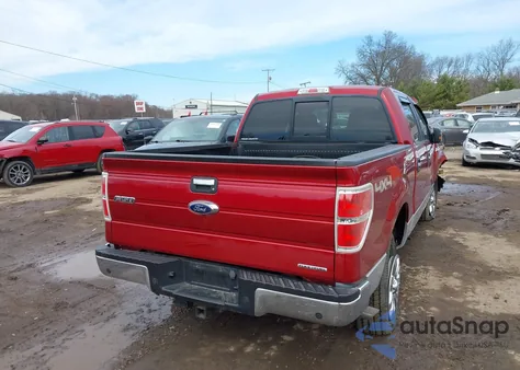 2013 Ford F-150 Xlt из США, поврежденный, VIN 1FTFW1EF3DFD32657